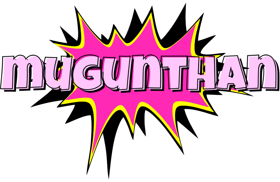 Mugunthan badabing logo