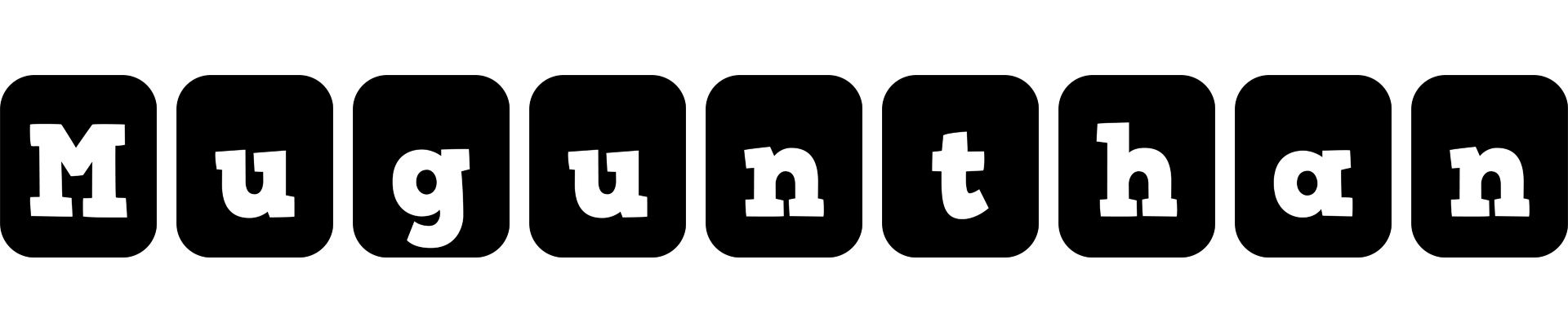 Mugunthan box logo