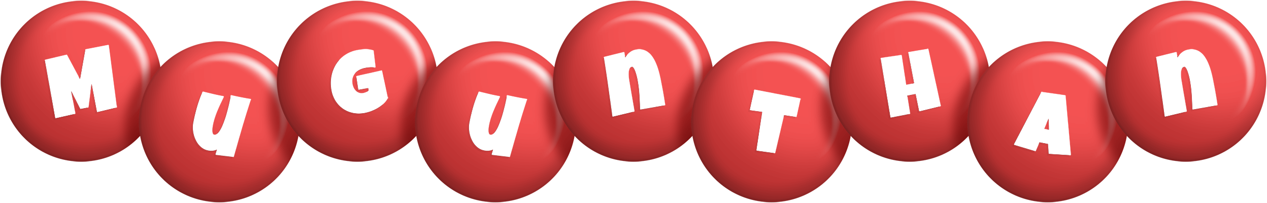 Mugunthan candy-red logo