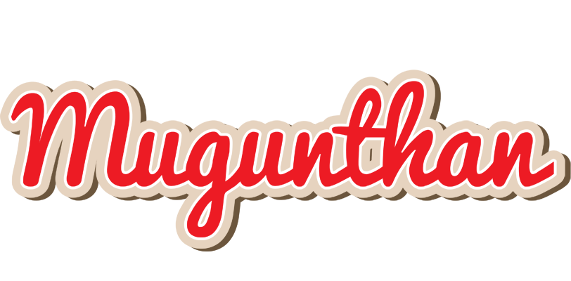 Mugunthan chocolate logo