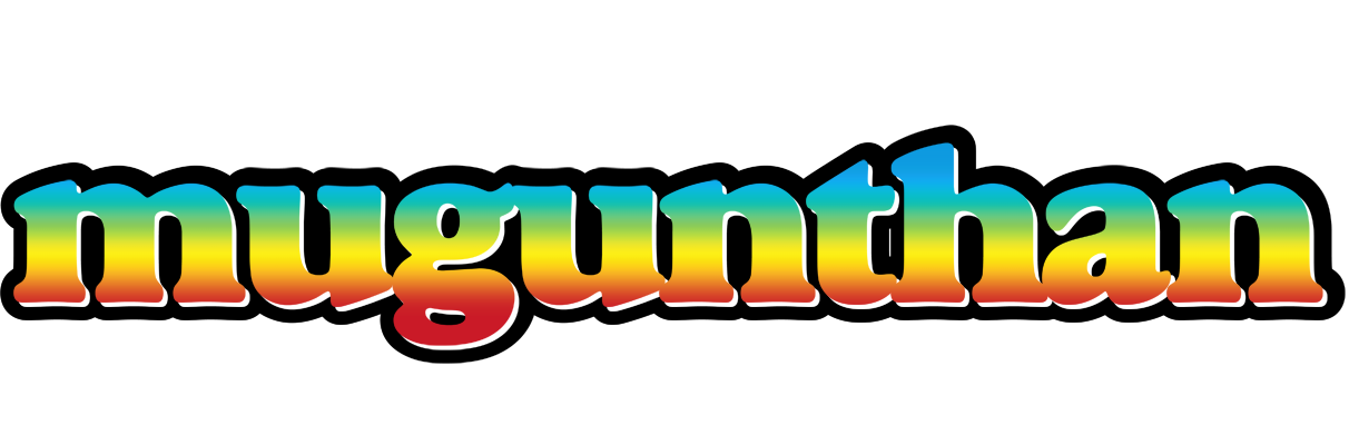 Mugunthan color logo