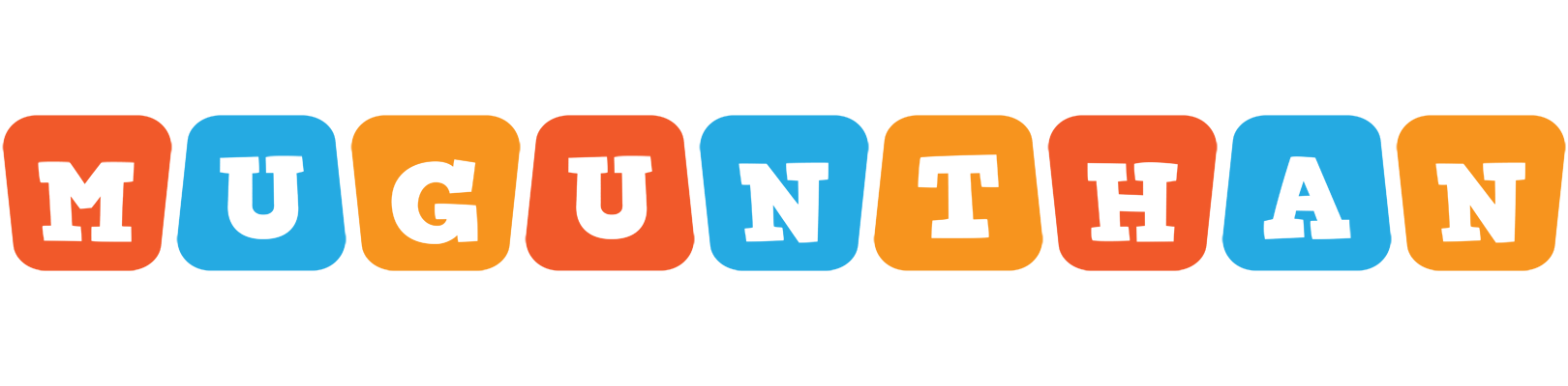 Mugunthan comics logo
