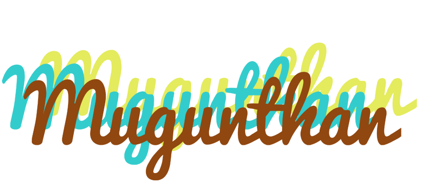 Mugunthan cupcake logo