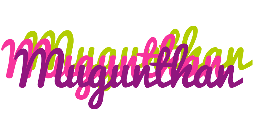 Mugunthan flowers logo
