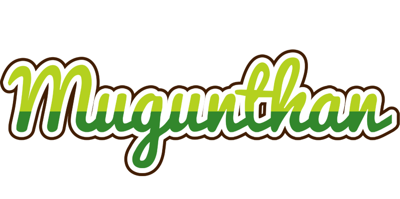 Mugunthan golfing logo