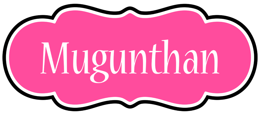 Mugunthan invitation logo