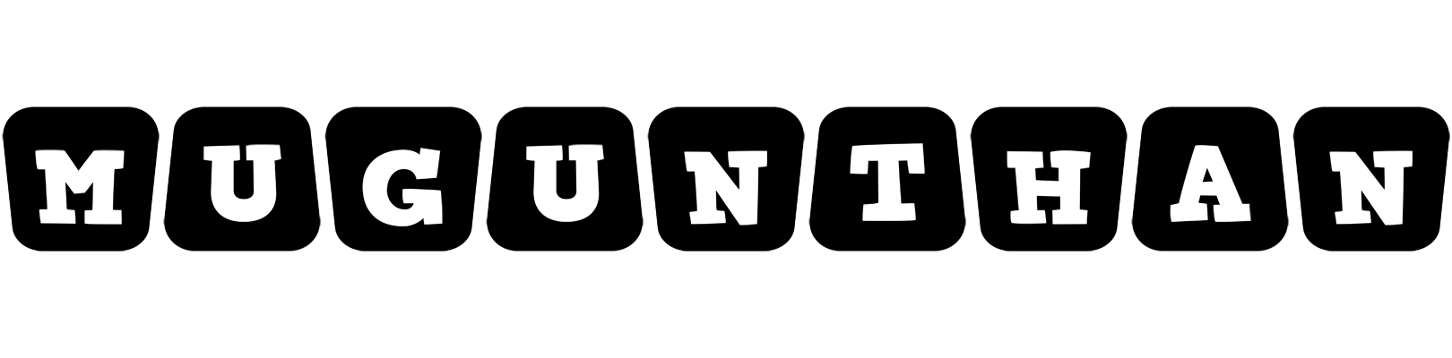 Mugunthan racing logo