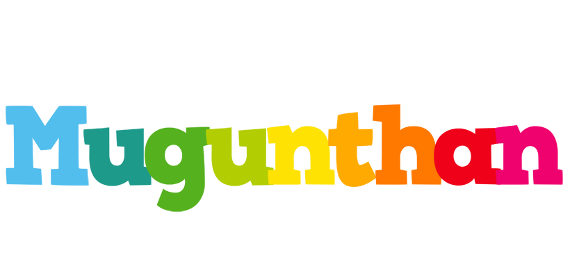 Mugunthan rainbows logo
