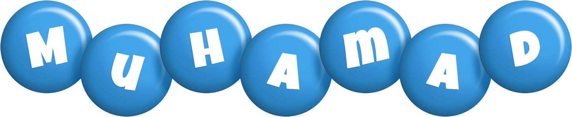 Muhamad candy-blue logo
