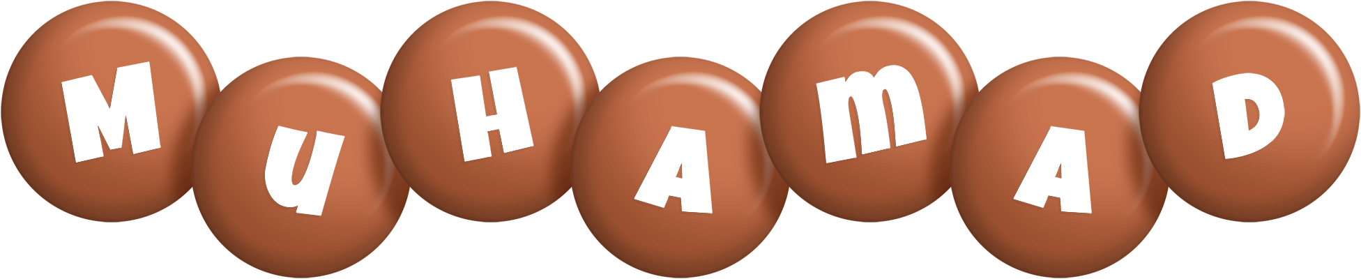 Muhamad candy-brown logo