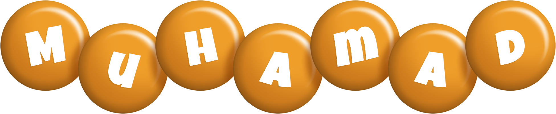 Muhamad candy-orange logo