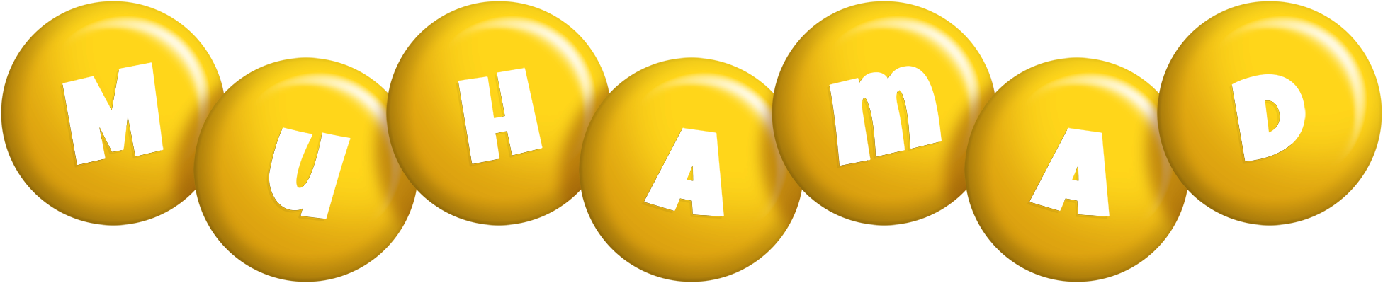 Muhamad candy-yellow logo