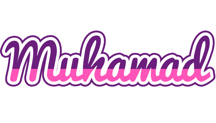 Muhamad cheerful logo