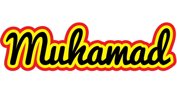 Muhamad flaming logo