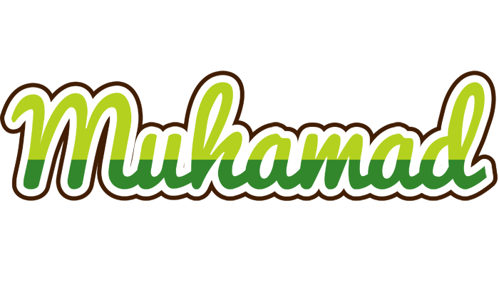 Muhamad golfing logo