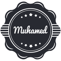 Muhamed badge logo