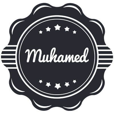 Muhamed badge logo