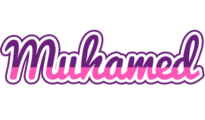 Muhamed cheerful logo