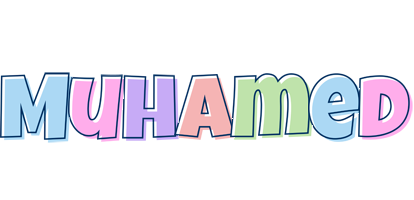 Muhamed pastel logo