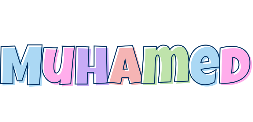 Muhamed pastel logo
