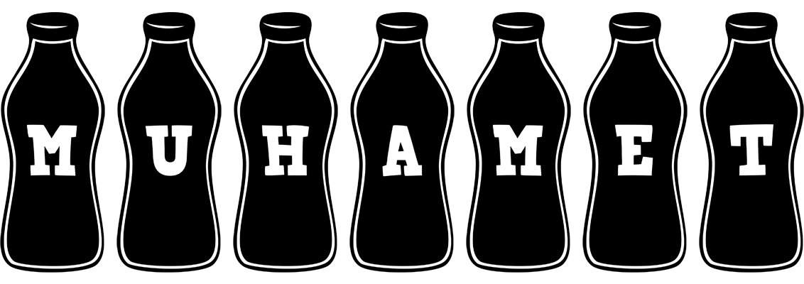 Muhamet bottle logo