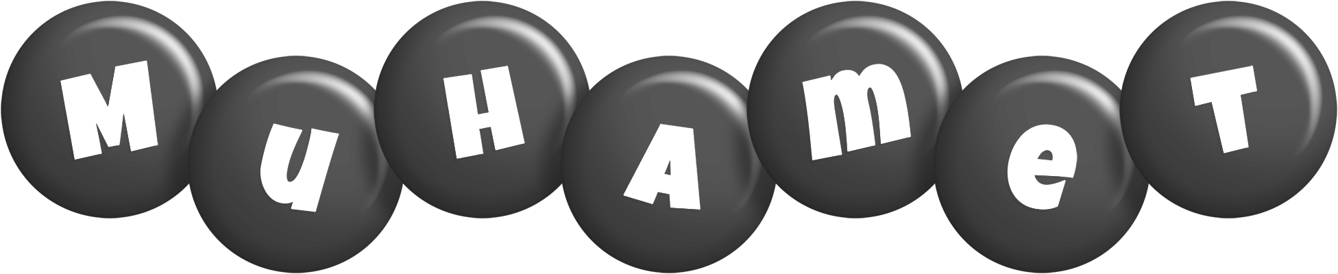 Muhamet candy-black logo