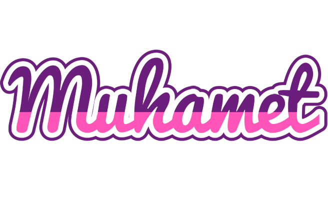 Muhamet cheerful logo
