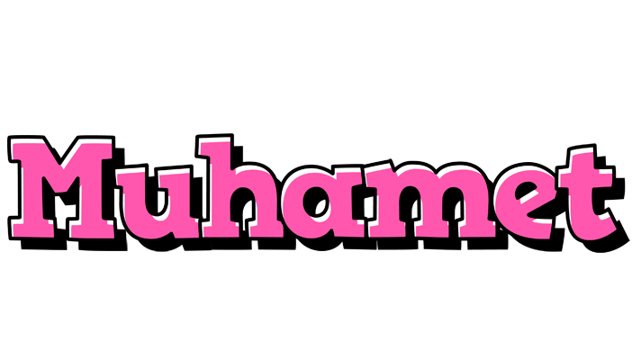 Muhamet girlish logo