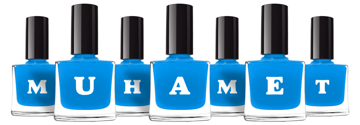 Muhamet glossy logo