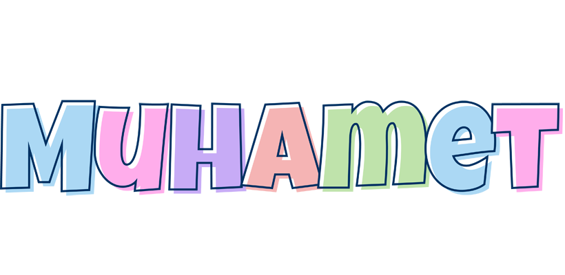 Muhamet pastel logo
