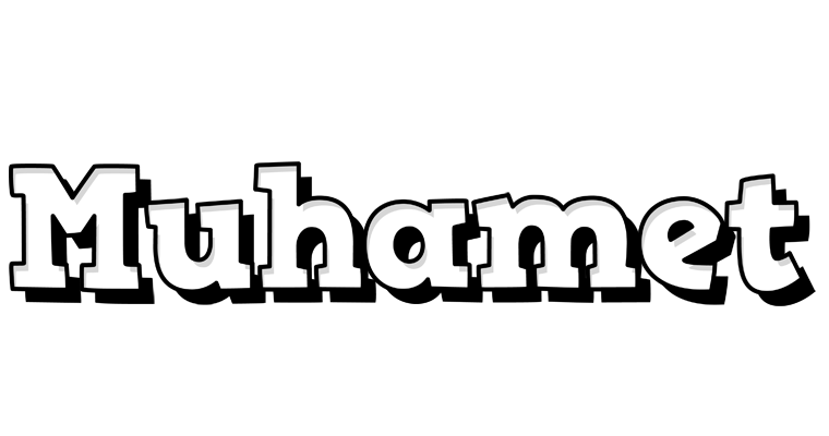 Muhamet snowing logo