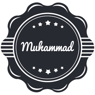 Muhammad badge logo