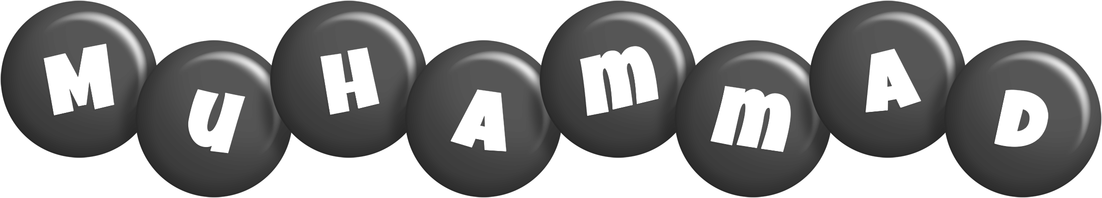 Muhammad candy-black logo