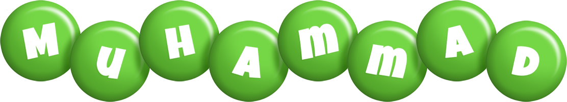 Muhammad candy-green logo