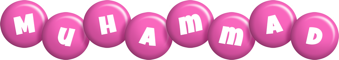 Muhammad candy-pink logo