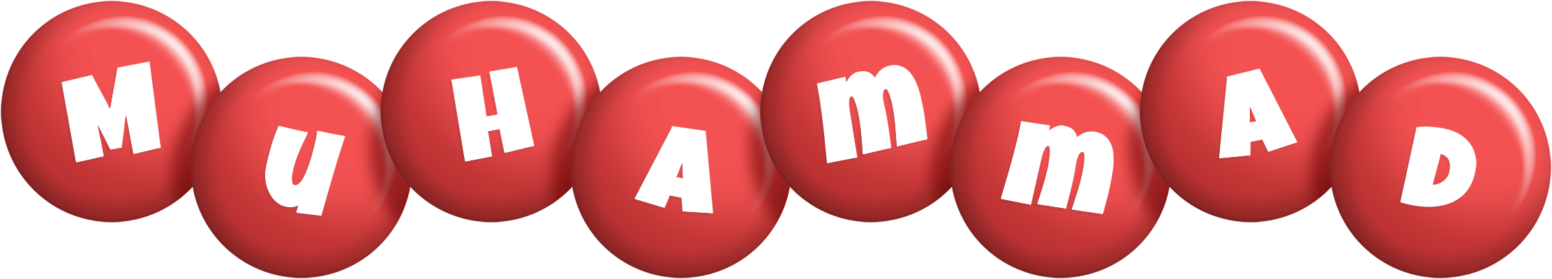 Muhammad candy-red logo