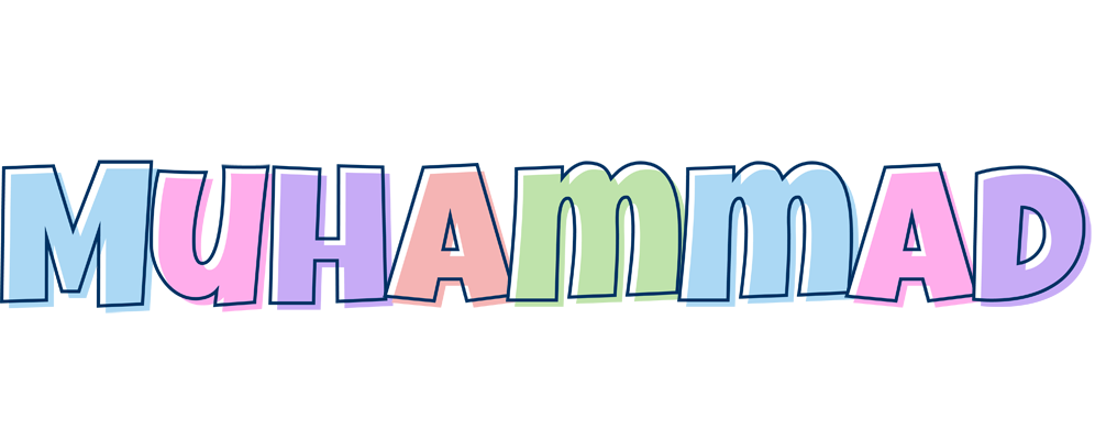 Muhammad pastel logo