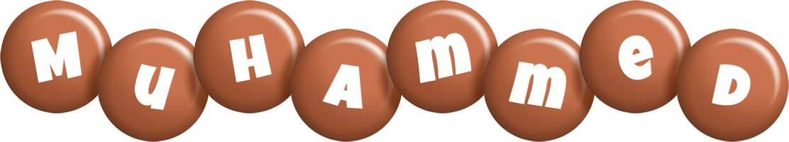 Muhammed candy-brown logo