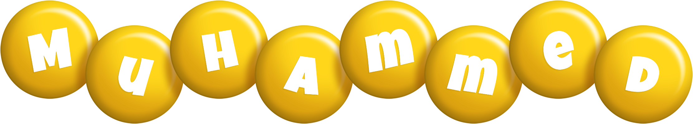 Muhammed candy-yellow logo