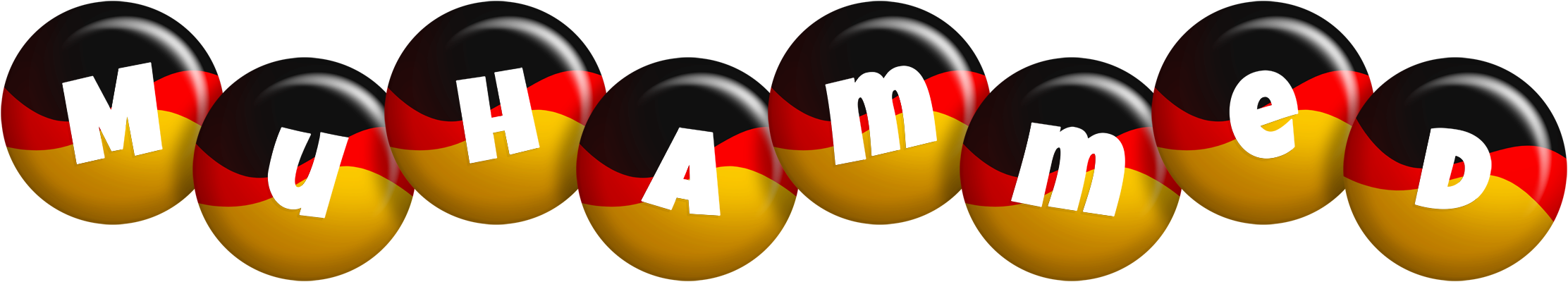 Muhammed german logo