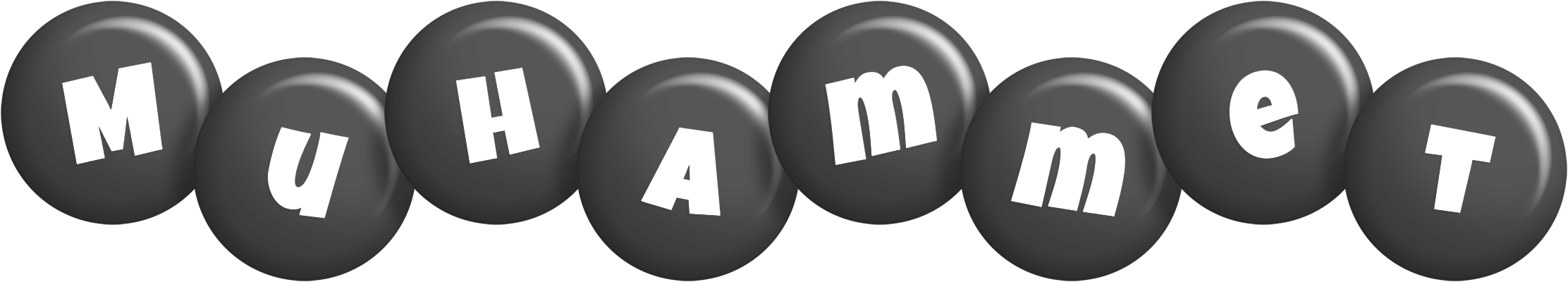 Muhammet candy-black logo