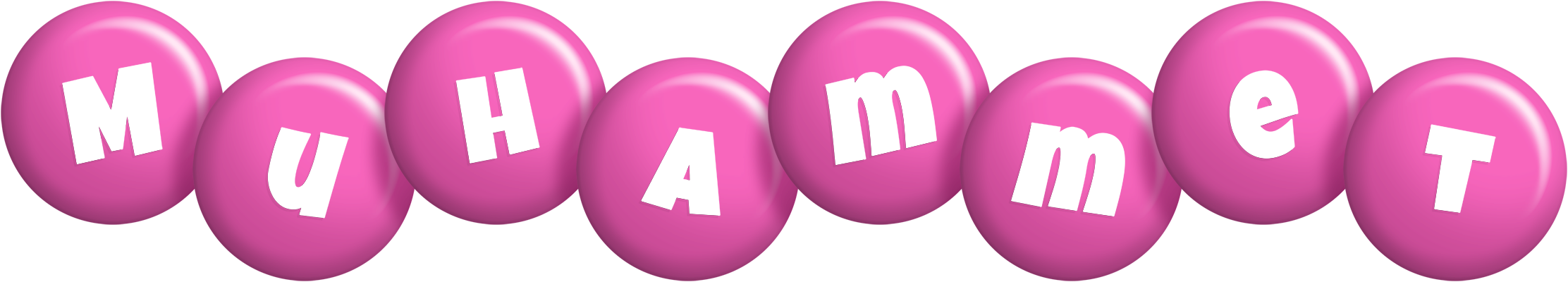 Muhammet candy-pink logo