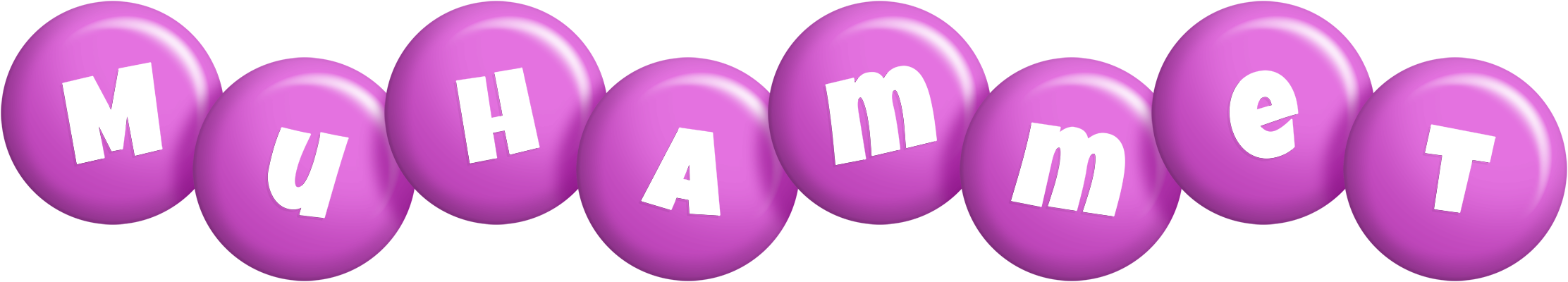 Muhammet candy-purple logo