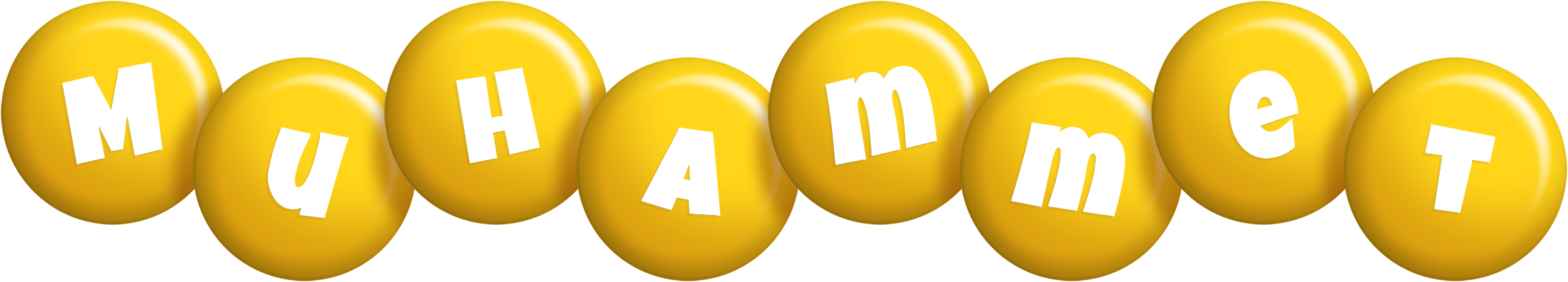 Muhammet candy-yellow logo