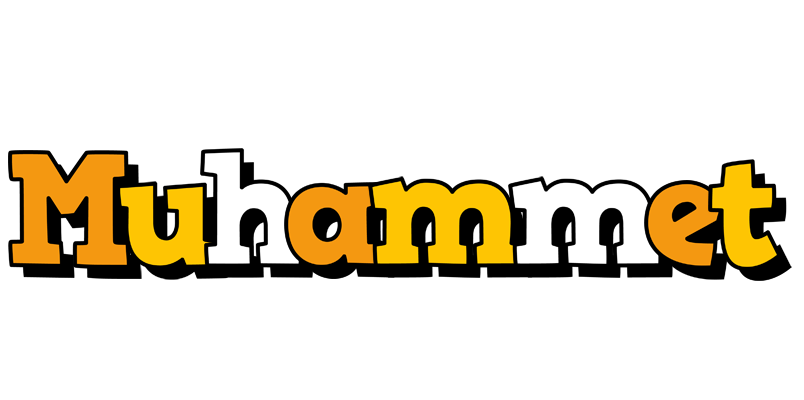Muhammet cartoon logo