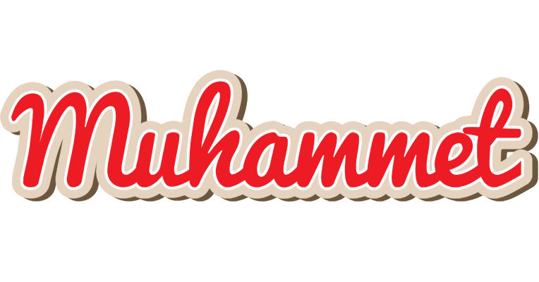 Muhammet chocolate logo