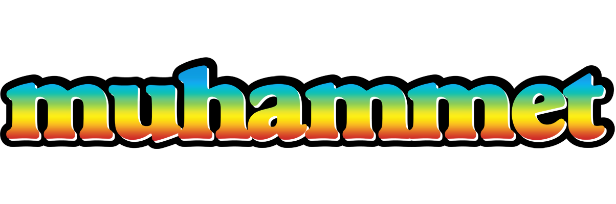 Muhammet color logo