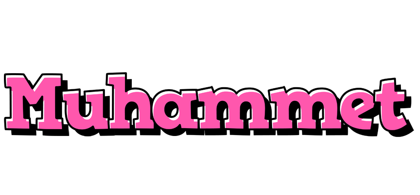 Muhammet girlish logo