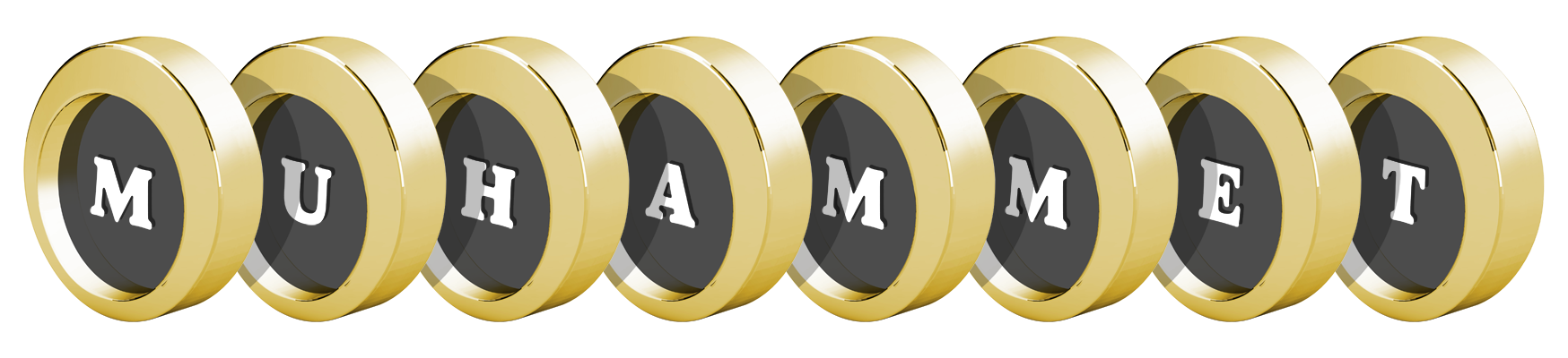 Muhammet gold logo