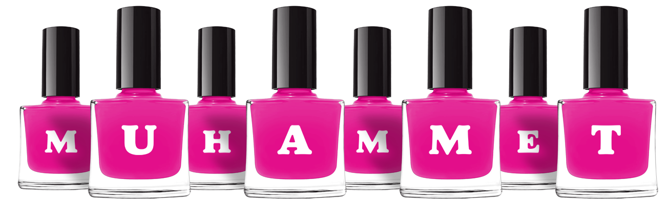 Muhammet nails logo